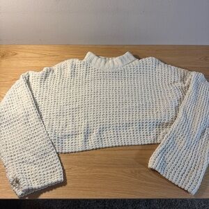 Urban Outfitters Cream Cowl Neck Sweater